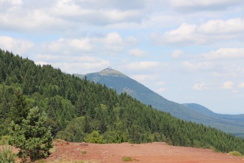 Met uiitzicht op de Puy de Dôme