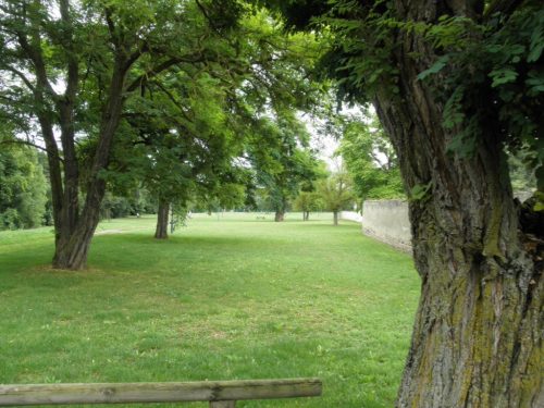 Het stadspark van Saint Germain